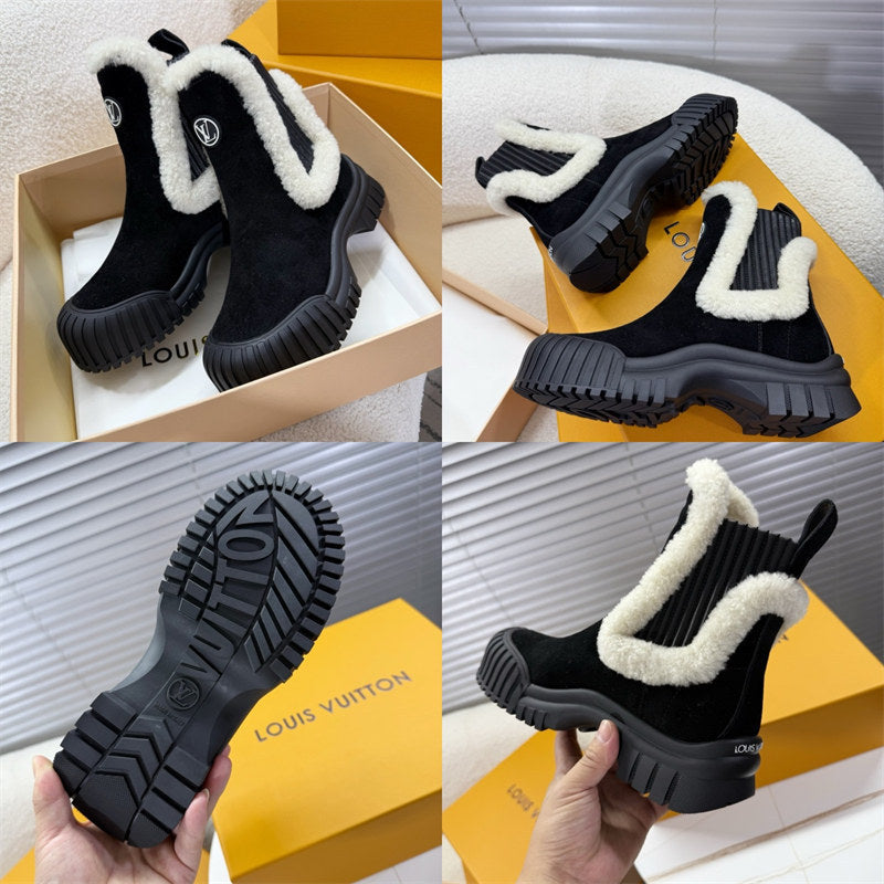 Louis Monogram Fall boots |bag set